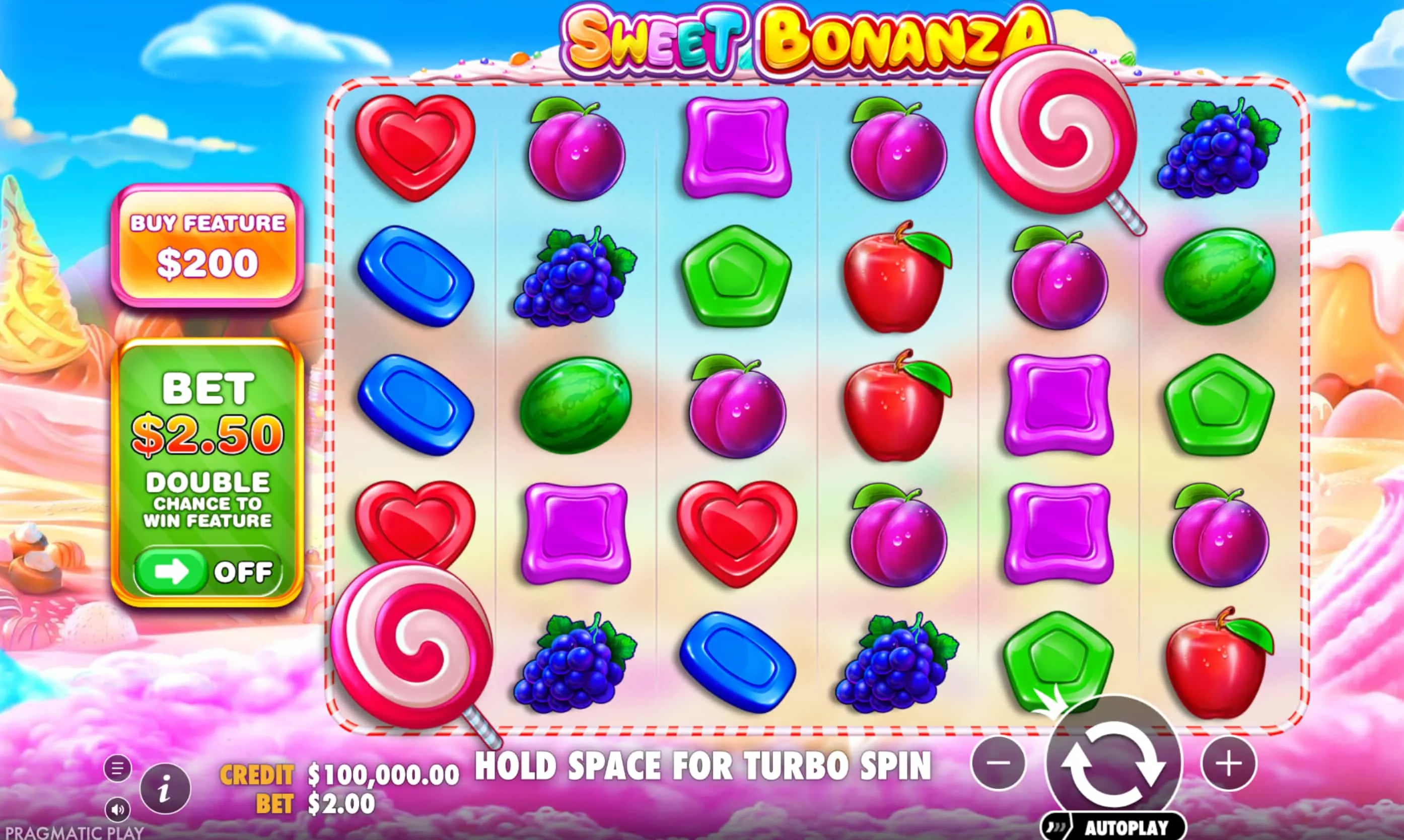 Die kostenlose Sweet Bonanza Testversion von Pragmatic Play